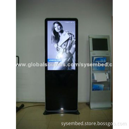 Kiosk LCD Digital Signage, High-quality Display with Optional Wi-Fi and 3G